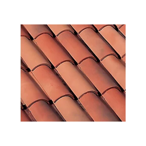 Demi-tuile Galléane 12 Cuivre