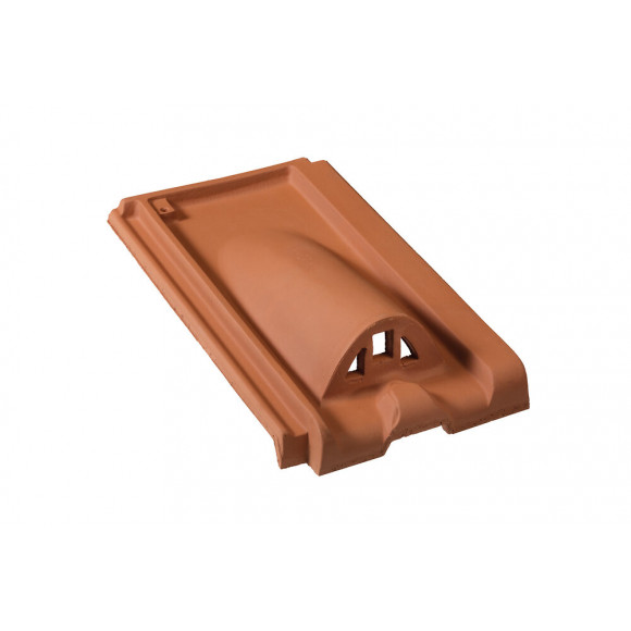 Tuile chatière Losangee Rouge