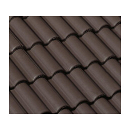 Demi-tuile Plein Ciel Brun