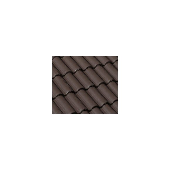 Demi-tuile Plein Ciel Brun