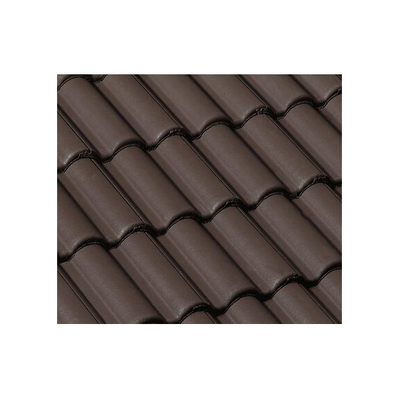 Demi-tuile Plein Ciel Brun