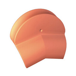 Fronton de rive ronde Ocre