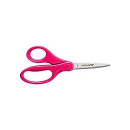 Ciseaux Etudiants 18 Cm - Bouts Pointus, +12 Ans - Antimicrobien, Droitiers