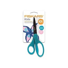 Ciseaux Enfants - Bleu Pailleté 18 Cm