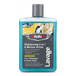 Shampooing super moussant + cire de Carnauba bouteille 475ml