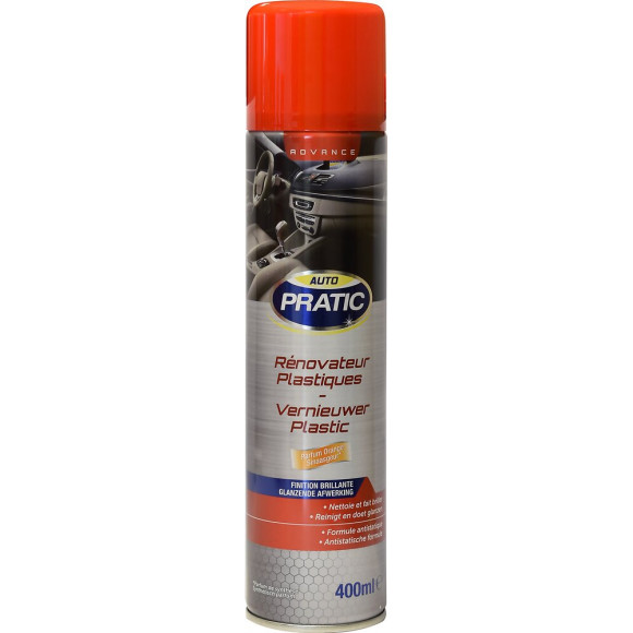 Renovateur plastiques finition brillante, orange 400ml
