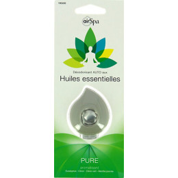 Désodorisant diffuseur de parfum à clipser sur l'aérateur de voiture