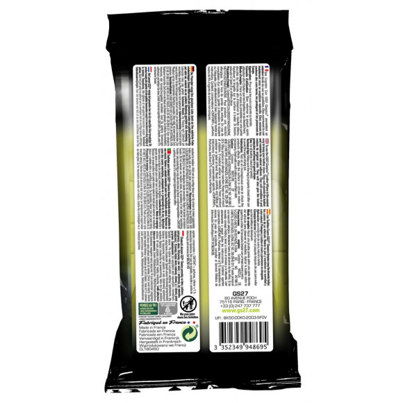 GS27 35 lingettes entretien cuir