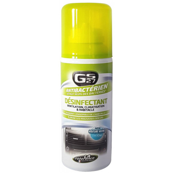 Désinfectant climatisation parfum new car 125ml