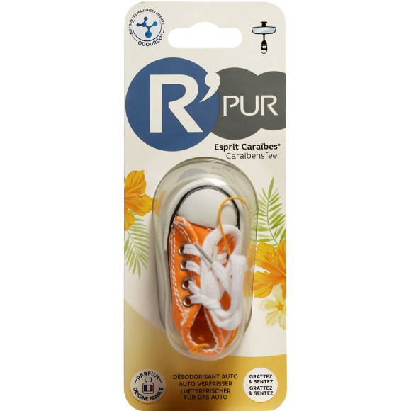 Désodorisant auto Basket Esprit Caraïbes