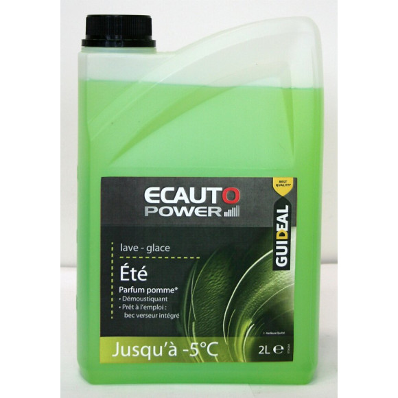 Lave-glace été -5°C parfum pomme 2 litres