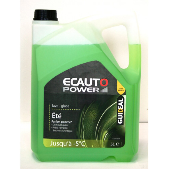 Lave-glace été protection -5°C parfum pomme 5 litres