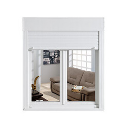 Menuiserie PVC Blanc Volet roulant Monobloc électrique