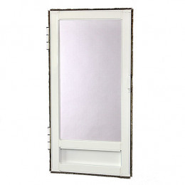 Moustiquaire porte battante L.230xh.100cm Aluminium blanc