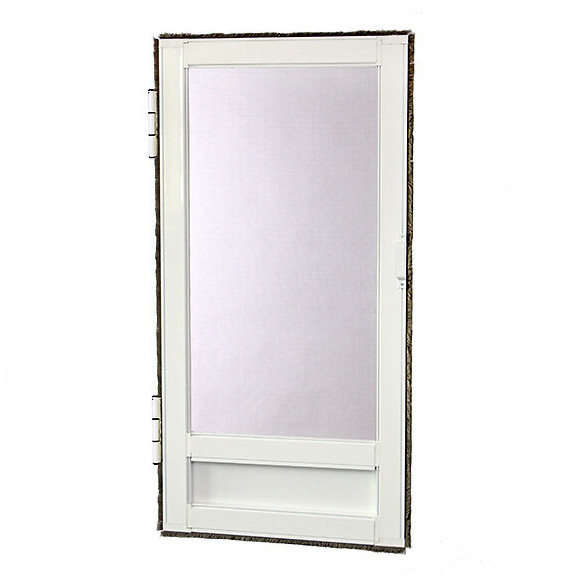 Moustiquaire porte battante L.230xh.100cm Aluminium blanc