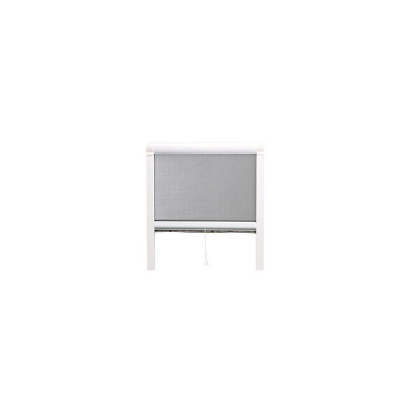 Moustiquaire enroulable verticale L.125xh.160cm Blanc