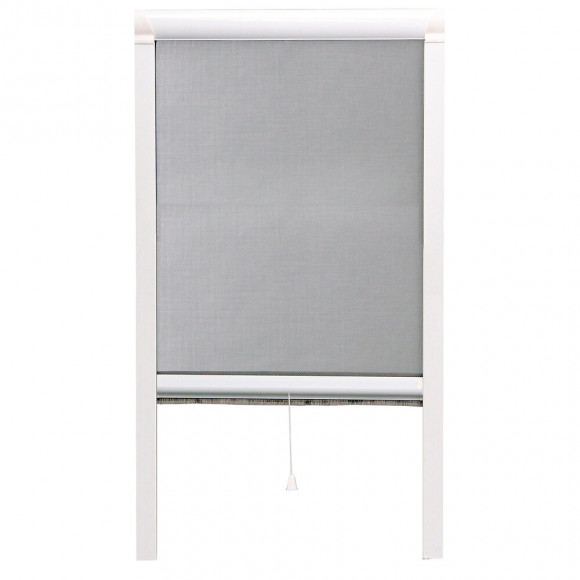 Moustiquaire enroulable verticale L.125xh.230cm Blanc
