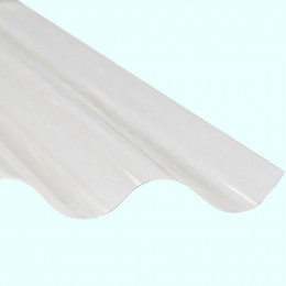 Plaque polycarbonate simple peau grande onde 2.50x0.92m