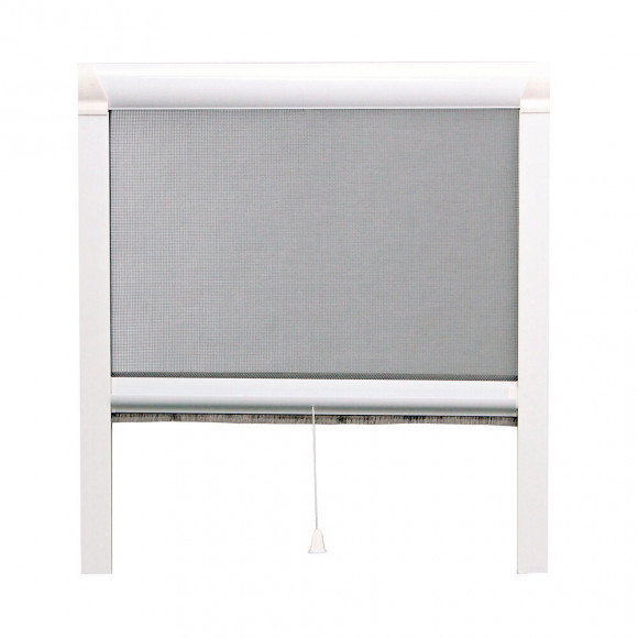 Moustiquaire enroulable verticale L.180xh.160cm Blanc