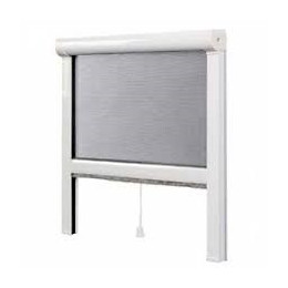Moustiquaire enroulable verticale L.180xh.160cm Blanc