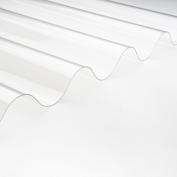 Plaque polycarbonate simple peau petite onde 2.50x0.90m