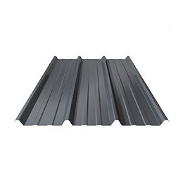 Plaque acier gris épaisseur 0.6mm 2x1.05m