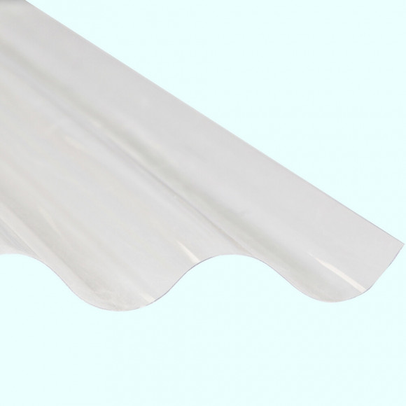 Plaque polycarbonate simple peau grande onde 1.52x0.92m