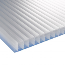 Plaque polycarbonate alvéolaire opale 32mm 3x1.25m