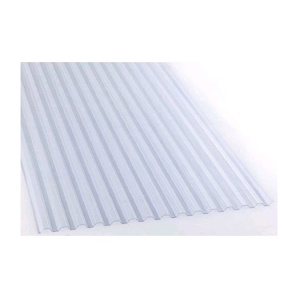 PLAQUE PVC GRECA TRANSPARENT 2,5X1,09M.