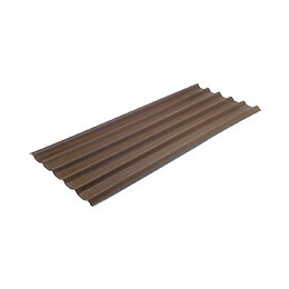 Plaque ONDULINE EASYFIX 200 x 81 cm - brun intense
