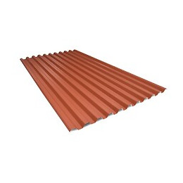 Tôle multiusage réversible biface 1350x750mm -coloris rouge beige