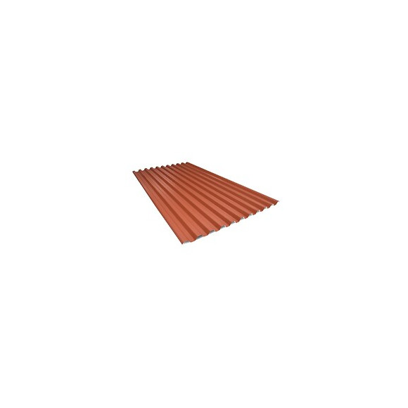 Tôle multiusage réversible biface 1350x750mm -coloris rouge beige