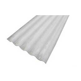 Plaque ondulée fibrociment GO 177/51 gris 2.5x0.92m