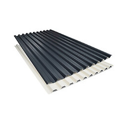 Tôle multiusage réversible biface 1350x750mm coloris gris beige