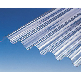 PLAQUE PVC PO TRANSPARENT 3X0,9M..