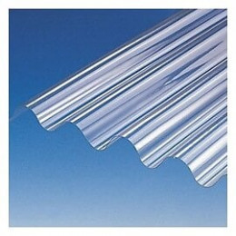 Plaque ondulée PVC PO 76/18 cristal 200x90cm
