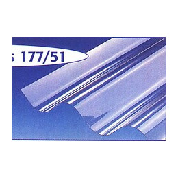 Plaque ondulée PVC GO 177/51 cristal 200x92cm