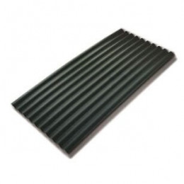 Plaque bitumée noire CE 2M x 0,86