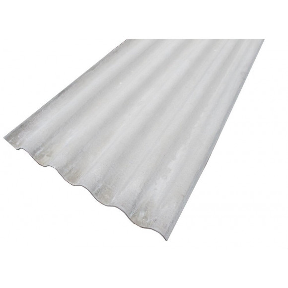 Plaque ondulée fibrociment GO 177/51 gris 2x0.92m
