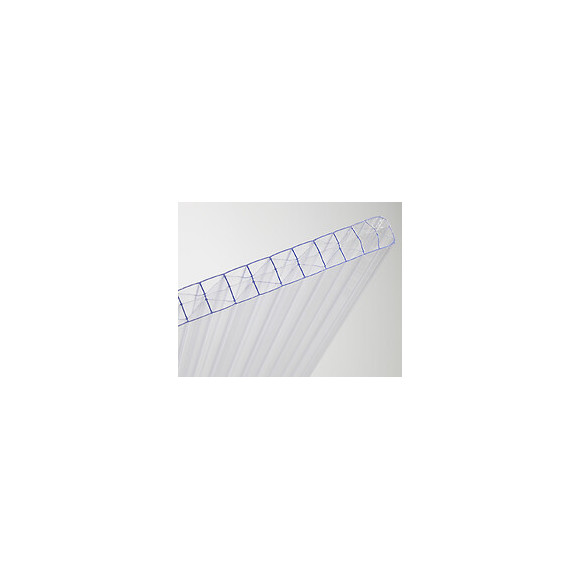 Plaque polycarbonate16 mm plate translucide 3 x 0.98m