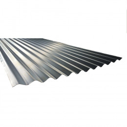 Plaque galva petite onde 2.5x0.90m