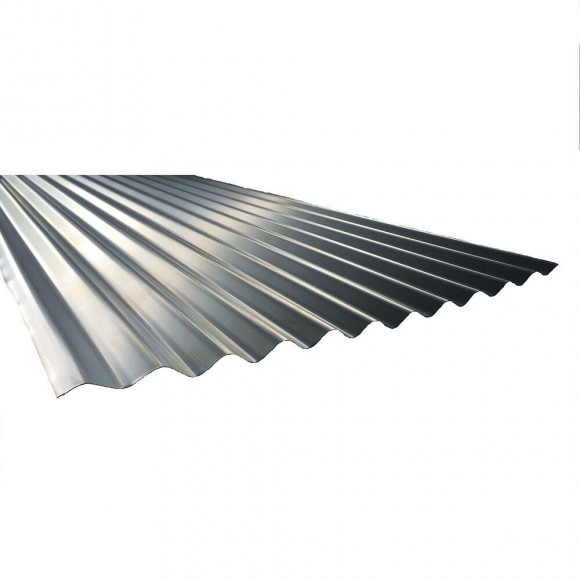 Plaque galva petite onde 2.5x0.90m