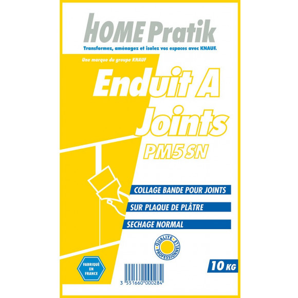Enduit bandes joint PM5 SN 10kg