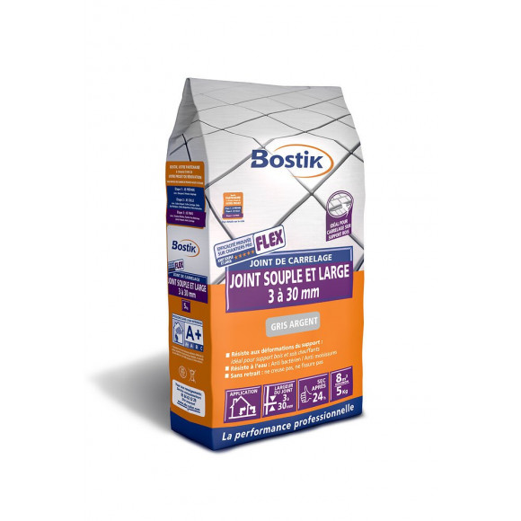 Joint flex souple/large gris argent 5kg