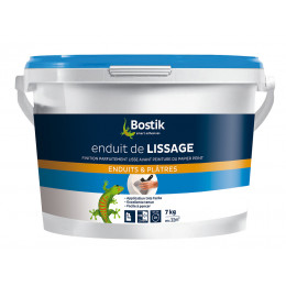 Enduit de lissage pâte 7 kg BOSTIK