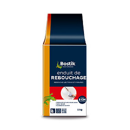 Enduit de rebouchage poudre 5 kg BOSTIK