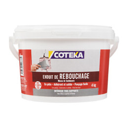 Enduit de rebouchage pâte 4kg