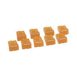 Borne de connexion auto pour fils rigides-9 bornes oranges pour 3 fils