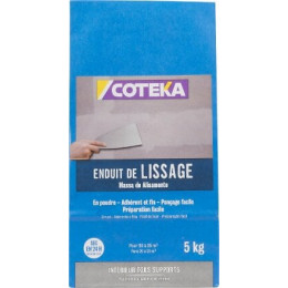 Enduit de lissage poudre 5 kg COTEKA