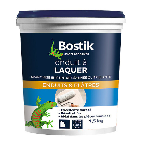 Enduit à laquer 1,5 kg BOSTIK